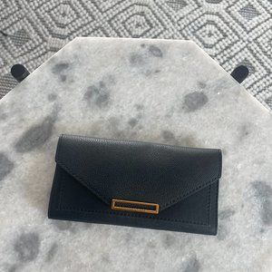 Black Vegan Leather Wallet